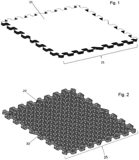 HOCKEY FLOORING TILE - Patent 3318696