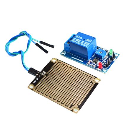 Buy Reland Sun 12V Snow Raindrops Detection Sensor Module Rain Weather ...