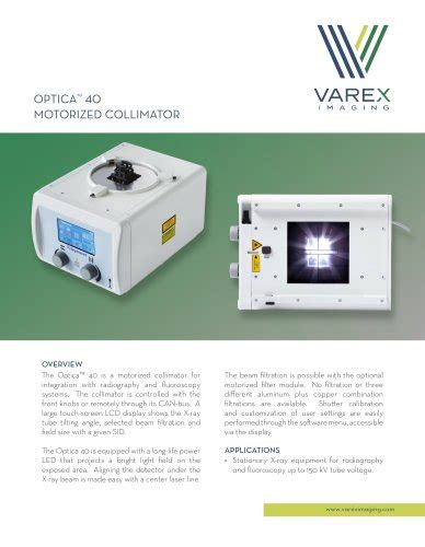 Linatron® M6 & M6A - VAREX Imaging - PDF Catalogs | Technical Documentation