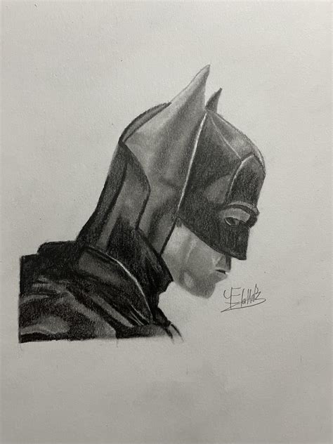 Batman Mask Drawing Side