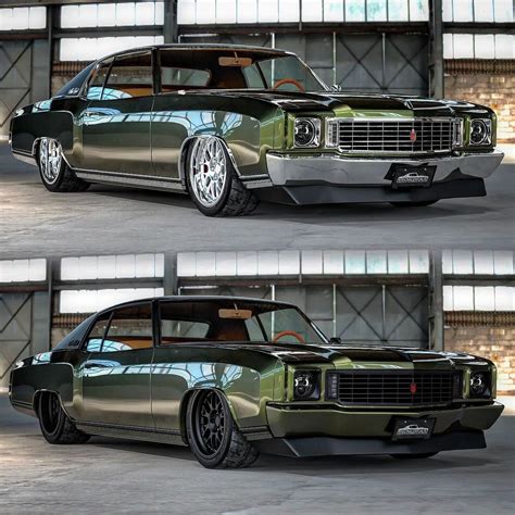 1972 Chevrolet Monte Carlo Feels Right at Home Both in the Past and CGI ...