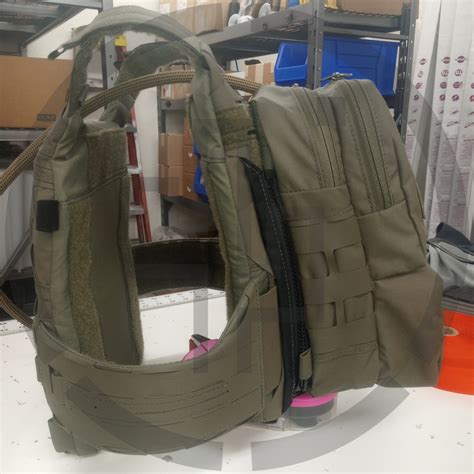 Hydration + Load Capacity Zip-On Back Panel 74 for WTF Plate Carrier 24 whiskey two four