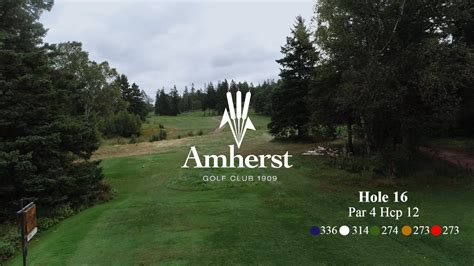 Amherst Golf Club | CanadaGolfCourseTour
