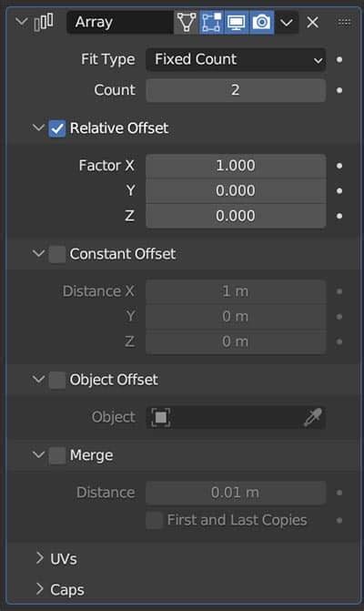 Image result for Blender 3.0 Array Modifier