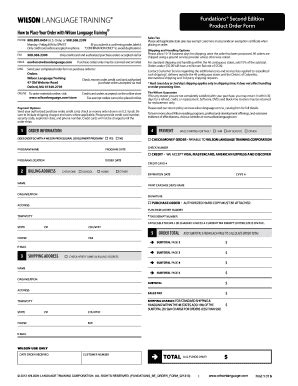 Wilson Reading System Materials Pdf - Fill Online, Printable, Fillable ...