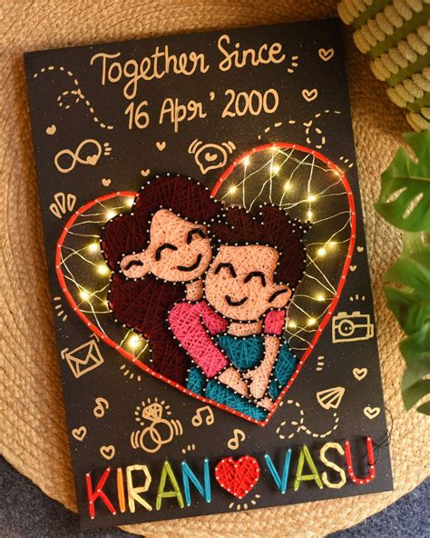 Handmade String Art Gifts India | Custom String Art – Craftsbazaar