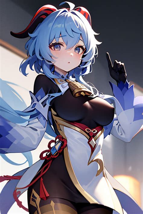 [Ai Art] Ganyu - Genshin Impact by The-Sanctuaire on DeviantArt