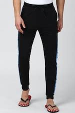 Buy Men BlackGraphic Print Casual Track Pants Online - 715992 | Peter ...