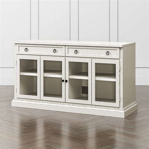 White Entertainment Centers | Crate & Barrel