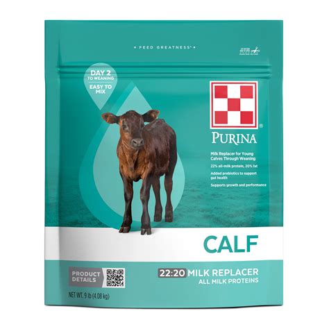 Purina® 22:20 Calf Milk Replacer | Shop Milk Replacer for Calves ...