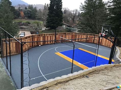 Backyard Basketball Court Builders — AllSport America