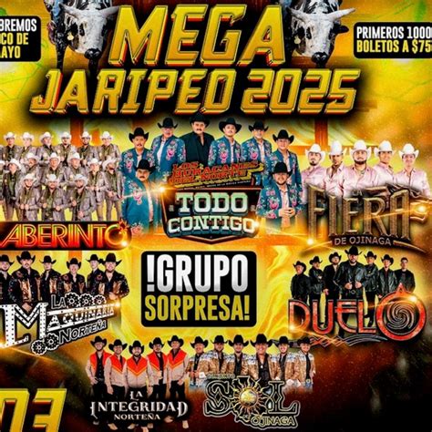 Entradas para Mega Jaripeo 2025-Laberinto-Los Huracanes Del Norte-La ...