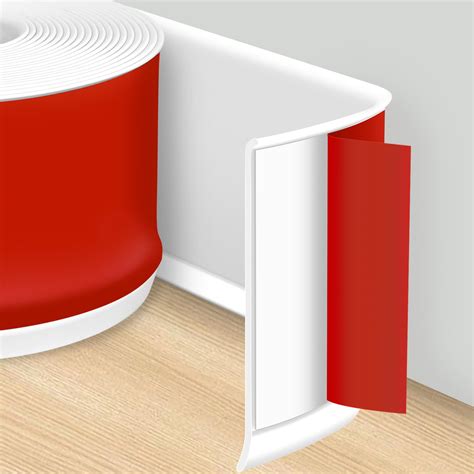 Snapklik.com : ToLanbbt 53 FT Baseboard Trim Molding Wall Base Cove ...