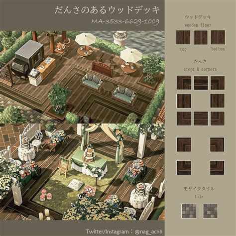 acnh patterns and designs ! on Instagram: "Wood floor 🪵 • • 🌟Credit ...