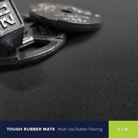 Snapklik.com : Flooring Inc 1/4" Tough Rubber Flooring Roll Flexible ...