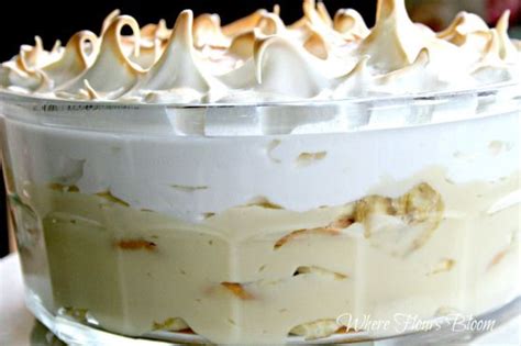 meringue | Dessert recipies, Banana pudding recipes, Banana pudding