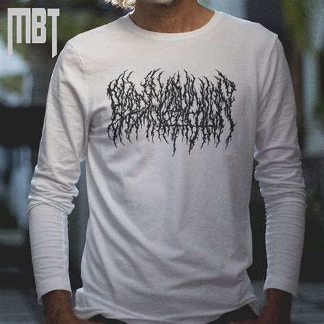 Blood Incantation Long Sleeve T-Shirt, Blood Incantation Logo Long ...