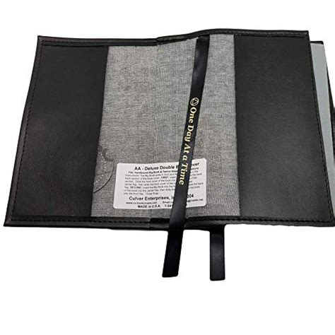 Deluxe Double Alcoholics Anonymous AA Black Big Book & 12 Steps & 12 ...