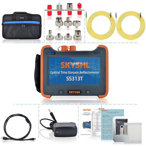 Buy SKYSHL 1625nm/33dB PON OTDR Tester(Built-in OPM OLS VFL and Event ...