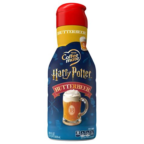 Coffee Mate Harry Potter Butterbeer-Flavored Creamers and Cold Foam ...