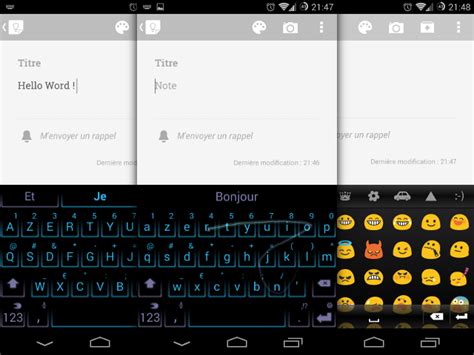 Image result for Clavier SwiftKey Android