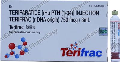 Terifrac 3ml Solution For Injection: Uses, Side-effects, Price, Dosage ...