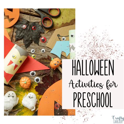 Fun Halloween Activities for Preschoolers and Kindergarteners