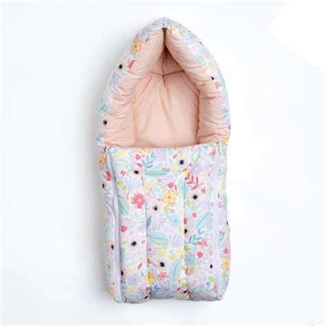 haus & kinder 3 in 1 Baby Sleeping Bag & Carry Nest | Cotton Bedding ...