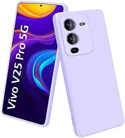 TRUEUPGRADE Liquid Silicone Vivo V25 Pro 5G Case Cover | Microfiber ...