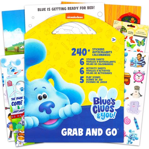 Buy Blue's Clues Stickers for Kids Bundle ~ 240+ Blue's Clues Stickers ...