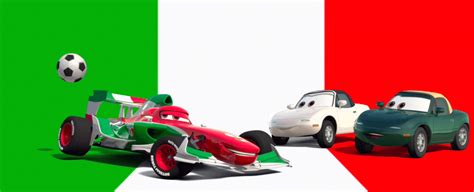 Disney Pixar CARS 2: Mia & Tia in Italy | Take Five a Day