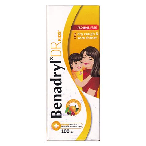 Benadryl Cough Syrup For Kids - allergic cough syrup