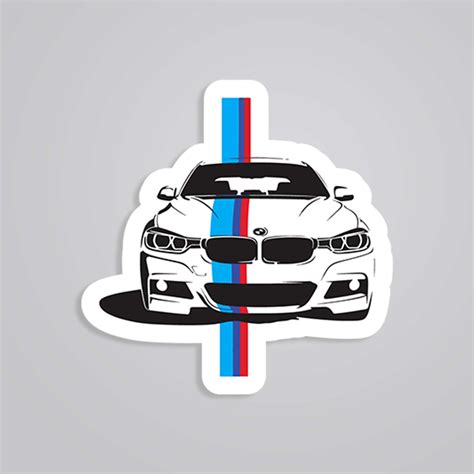 BMW Performance Cars & Bikes Stickers