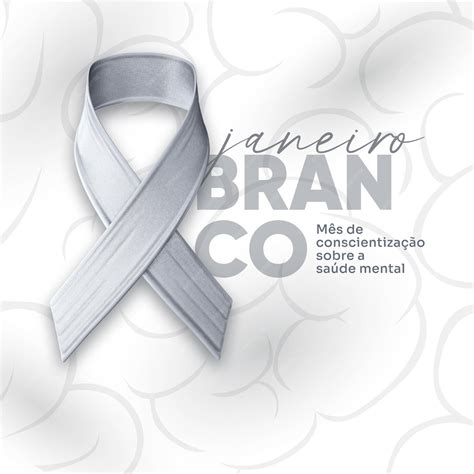 Free PSD | Social media feed white january awareness month about mental ...