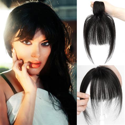 Amazon.com : VASILIA Bangs Hair Clip, Clip in Bangs Hair Toppers for ...