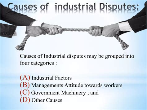SETTLEMENT OF INDUSTRIAL CONFLICTS | PPTX