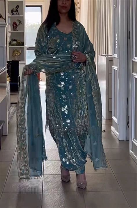 Kunjal-ND Heavy Fandy Crushi Silk Top & Dhoti salwar – Jaipur Blossom