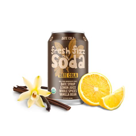 Date Cola (12-Pack) – Fresh Fizz Sodas