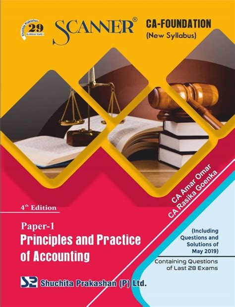 Scanner CA Foundation Paper - 1 Principles and Practice of Accounting ...