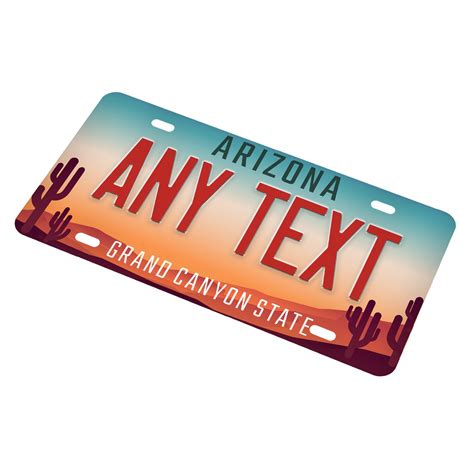 Service Arizona License Plate Custom at Clyde Salvador blog
