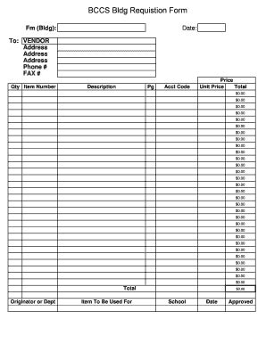 Fillable Online Price Qty Item Number Description Pg Acct Code Unit ...