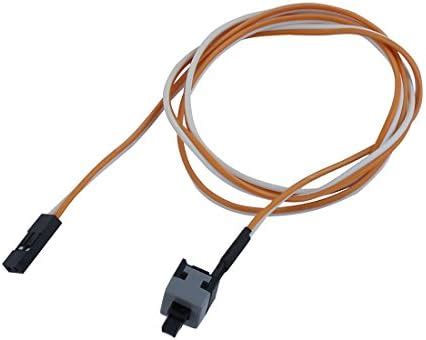Replacement Power Button Switch Cable for PC Switch Reset Computer ...