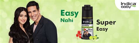 Buy Indica Easy Do-It-Yourself Hair Color Shampoo Pump Pack with 5 ...