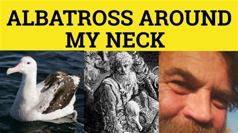 🔵 Albatross Around My Neck Meaning - Albatross Around Your Neck Defined ...