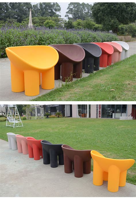 大象椅北欧简约创意ins凳子户外庭院椅子网红休闲单人沙发象腿椅-阿里巴巴
