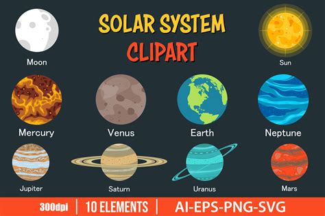 Solar System Clipart
