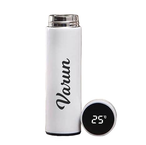Your Name Personalized Stainless Steel Sports Water Bottle with LED ...
