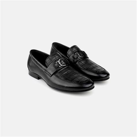 Buy J.Fontini Men Black Formal Moccasin Online | SKU: 14-1670-11-41 ...