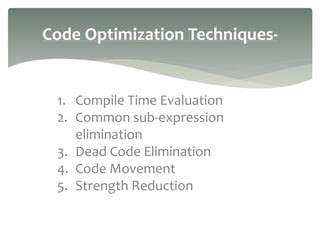 Optimizing Code 的图像结果