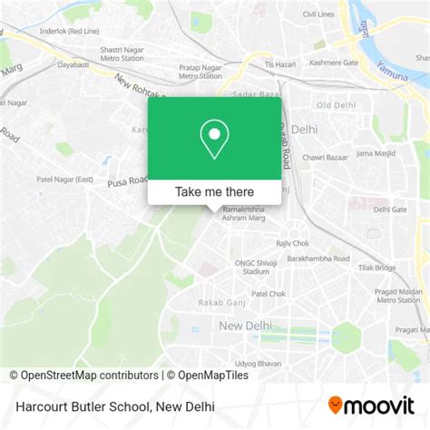 How to Get to Harcourt Butler School in Delhi by Bus, Metro or Train?